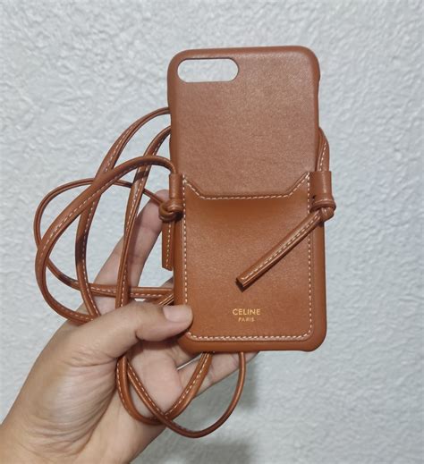 celine paris phone case|celine cell phone strap.